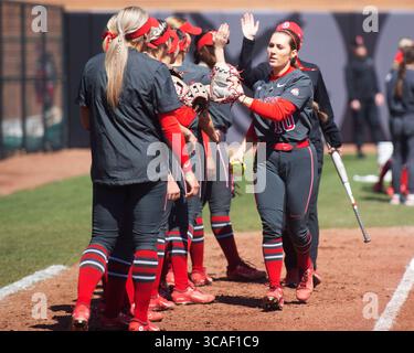 26 mars 2023 : Hannah Bryan (10 ans), réceptrice des Buckeyes de l'Ohio State, affronte les Wolverines du Michigan à Columbus, Ohio. Brent Clark/CSM (crédit image : © Brent Clark/CSM via ZUMA Press Wire) Banque D'Images