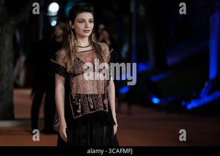 29 octobre 2023, Rome, Italie : Carlotta Antonelli assiste à un tapis rouge pour le film ''Suburra Eterna'' pendant le 18ème Festival du film de Rome à l'Auditorium Parco Della Musica à Rome. (Crédit image : © Elena Vizzoca/SOPA images via ZUMA Press Wire) Banque D'Images