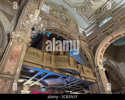 2 mars 2023, Santiago, région métropolitaine de Santiago, Chili : L'orgue de la cathédrale métropolitaine de Santiago à Santiago, Chili. (Crédit image : © Jon G. Fuller / Vwpics/VW pics via ZUMA Press Wire) Banque D'Images