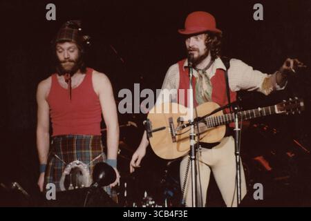Ian Anderson de Jethro Tull au Civic Center, Providence, RI, États-Unis (crédit image : © Arthur D’Amario III/ZUMA Press Wire) Banque D'Images