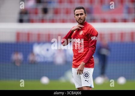 4 novembre 2023, PAMPELUNE, NAVARRE, ESPAGNE : Eric Garcia du Girona FC regarde avant le match LaLiga EA Sports entre CA Osasuna et Girona FC à El Sadar le 4 novembre 2023, à Pampelune, Espagne. (Crédit image : © Ricardo Larreina/AFP7 via ZUMA Press Wire) Banque D'Images