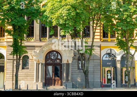 Bulgarie, Sofia, place Nedelya, centre commercial Banque D'Images