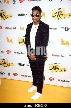 4 septembre 2018, Londres, Royaume-Uni : Dotty assiste à l'événement Grime and Hip Hop au Royaume-Uni, le KA & GRM Daily RATINGS AWARDS 2018 à Eventim Apollo à Londres. (Crédit image : © Fred Duval/SOPA images via ZUMA Press Wire) Banque D'Images