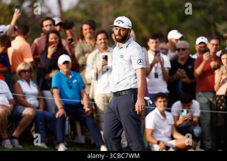 13 octobre 2023, MADRID, MADRID, ESPAGNE : Jon Rahm d'Espagne se lamente lors de l'Acciona Open de Espana, Round 2, tournoi de golf célébré au Club de Campo le 13 octobre 2023, à Madrid, Espagne. (Crédit image : © Oscar J. Barroso/AFP7 via ZUMA Press Wire) Banque D'Images
