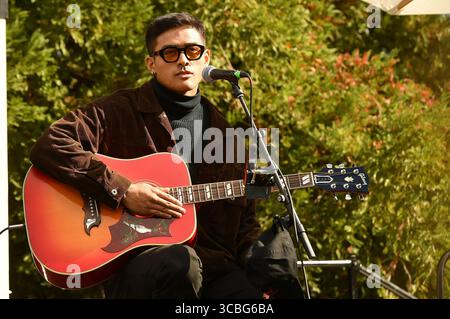 2 novembre 2022, créé Helena, CA, USA : Francisco Martin se produit le jour 2 de Live in the Vineyard 2022 au Raymond Vineyard le 02 novembre 2022 à Napa, Californie. (Crédit image : © imageSPACE via ZUMA Press Wire) Banque D'Images
