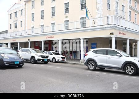 11 novembre 2022, Nassau, New Providence, États-Unis : entrée principale de la Banque Scotia le long de Bay Street à Nassau, Bahamas, le vendredi 11 novembre 2022 (crédit image : © Ron Sachs/CNP via ZUMA Press Wire) Banque D'Images