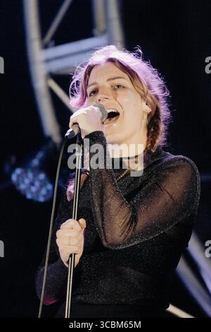 22 octobre 2022, Melbourne, Victoria, Australie : MELBOURNE, AUSTRALIE - 22 OCTOBRE : le groupe de musique australien Holy Holy se produit au festival public gratuit Flavour Fest à Rockbank le 22 octobre 2022 à Melbourne, Australie (crédit image : © Chris Putnam/ZUMA Press Wire) Banque D'Images