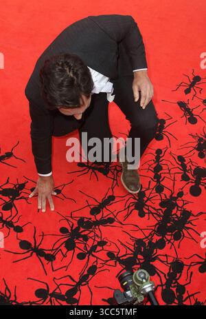 8 juillet 2015 - Paul Rudd assiste à la première européenne de 'Ant-Man' à Odeon Leicester Square à Londres, Royaume-Uni. Banque D'Images