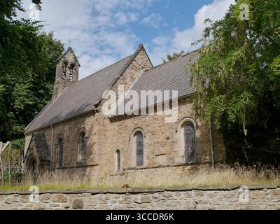 Église St Mary the Less, South Bailey, College Chapel of St John's College, Durham, Angleterre, Royaume-Uni Banque D'Images