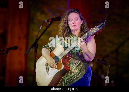 Chanteur soul, Frazey Ford en concert Banque D'Images