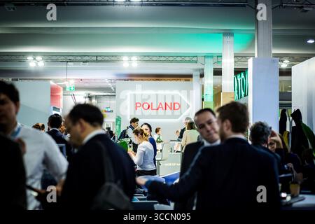13 décembre 2018 - Katowice, Pologne - Pavillon polonais à la cop24 à Katowice (crédit image : © Sadak Souici/ZUMA Press Wire) Banque D'Images