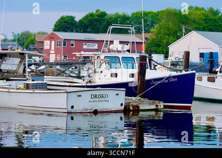 Boothbay Harbor, Maine, États-Unis - 29 juin 2019 : Banque D'Images