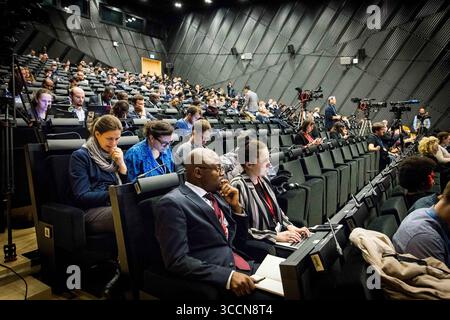 13 décembre 2018 - Katowice, Pologne - salle de conférence COP24 à Katowice (crédit image : © Sadak Souici/ZUMA Press Wire) Banque D'Images
