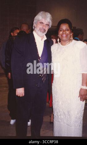 22 juillet 2023, Memphis, Tennessee, USA : MICHAEL MCDONALD des FRÈRES DOOBIE avec CARLA THOMAS à Memphis, Tennessee, début 1990Ãs. (Crédit image : © Karen Focht/ZUMA Press Wire) Banque D'Images