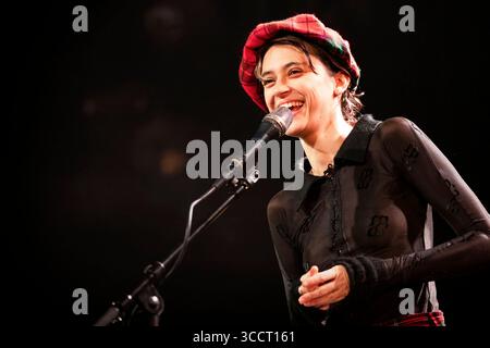 29 octobre 2023, Oslo, Copenhague, Norvège : Oslo, Norvège. 29 octobre 2023. Le chanteur, compositeur et musicien français pomme donne un concert au Parkteatret à Oslo. (Crédit image : © Terje Dokken/Gonzales photo via ZUMA Press) Banque D'Images