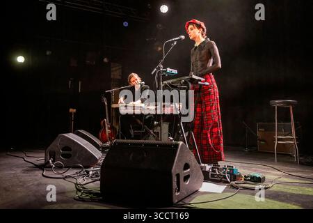 29 octobre 2023, Oslo, Copenhague, Norvège : Oslo, Norvège. 29 octobre 2023. Le chanteur, compositeur et musicien français pomme donne un concert au Parkteatret à Oslo. (Crédit image : © Terje Dokken/Gonzales photo via ZUMA Press) Banque D'Images