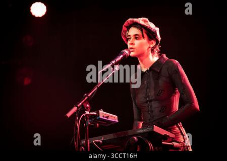 29 octobre 2023, Oslo, Copenhague, Norvège : Oslo, Norvège. 29 octobre 2023. Le chanteur, compositeur et musicien français pomme donne un concert au Parkteatret à Oslo. (Crédit image : © Terje Dokken/Gonzales photo via ZUMA Press) Banque D'Images