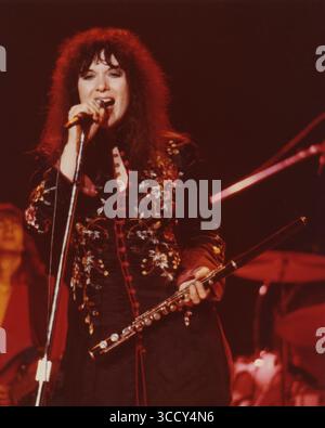 Ann Wilson au palladium, New York City, NY (crédit image : © Arthur D’Amario III/ZUMA Press Wire) Banque D'Images