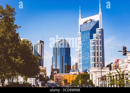 Nashville Tennessee à l'automne Banque D'Images