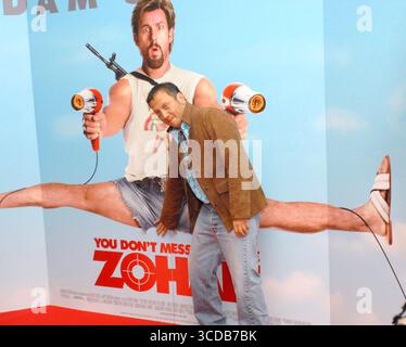 Rob Schneider à la première irlandaise de 'You Don't Mess with the Zohan' au Savoy Cinema de Dublin - 30 juillet 2008 Banque D'Images