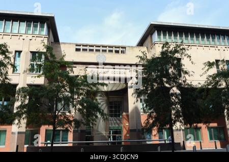 Sheffield Combined Law courts England UK, British Criminal Crown court et County court construisant le système de justice britannique Banque D'Images