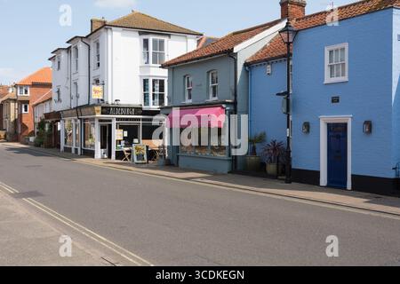Thai Street Cafe, High Street Aldeburgh, East Suffolk, Angleterre, Royaume-Uni Banque D'Images