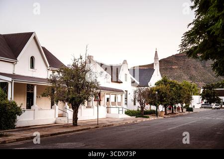 Paysage urbain de Graaff Reinet, Afrique du Sud Banque D'Images