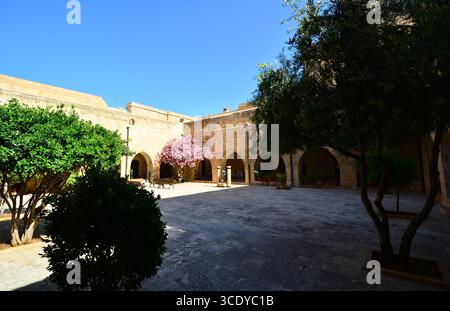 Monastère Deyrulzafaran à Mardin, Turquie. Banque D'Images