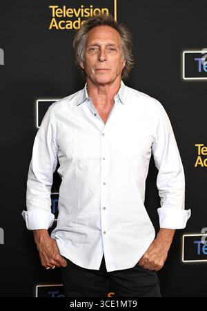 Los Angeles, États-Unis. 14 août 2025. William Fichtner arrive à la première projection de « Anne Rice's Talamasca : The secret Order » lors du festival Televerse inaugural de la TV Academy qui s'est tenu à l'hôtel JW Marriot à L.A. Live le 14 août 2025 à Los Angeles, CA. © Lisa OConnor/AFF-USA.com crédit : AFF/Alamy Live News Banque D'Images