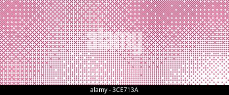 Conception bitmap pixelisée. Dégradé de tramage Y2K et schéma de pics de style 8 bits. Vecteur abstrait demi-teinte bg Illustration de Vecteur