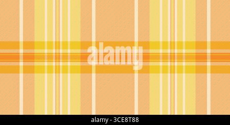 Motif écossais orange et jaune éclatant. Parfait pour la conception textile, les arrière-plans de site Web ou les projets automnthés. Illustration de Vecteur