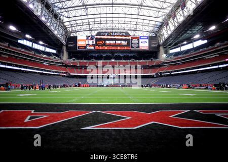 Houston, Texas, États-Unis. 16 août 2025. Vue générale du stade NRG avant le match de pré-saison entre les Texans de Houston et les Panthers de la Caroline à Houston, Texas, le 16 août 2025. (Crédit image : © Erik Williams/ZUMA Press Wire) USAGE ÉDITORIAL SEULEMENT ! Non destiné à UN USAGE commercial ! Banque D'Images