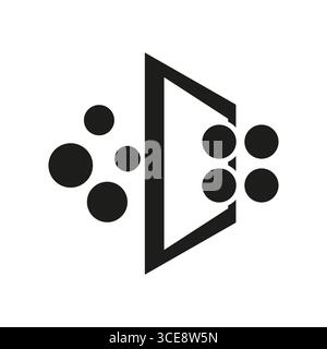 Icône du filtre à air. Symbole de particules de poussière. Système de protection de nettoyage. Illustration du purificateur vectoriel. SPE 10. Illustration de Vecteur