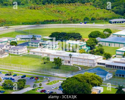 Photo aérienne Homestead Correctional institution FDC South Miami Banque D'Images