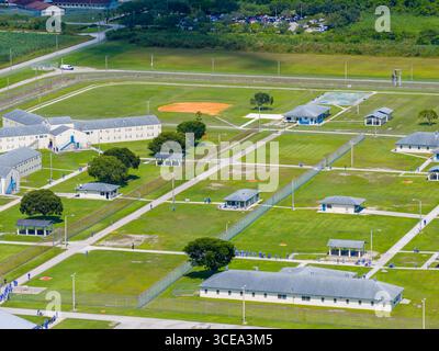 Photo aérienne Homestead Correctional institution FDC South Miami Banque D'Images