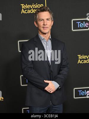 Shawn Hatosy arrive pour le panel « The Pitt » au festival inaugural Televerse de la TV Academy - jour 3 au JW Marriott le 16 août 2025 à Los Angeles, CA. © LISA OConnor/AFF-USA.com Banque D'Images