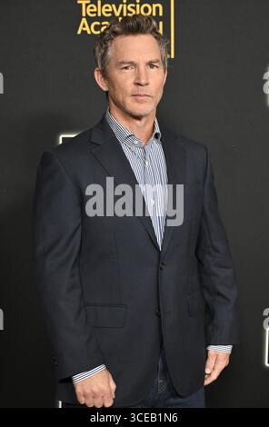 Shawn Hatosy arrive pour le panel « The Pitt » au festival inaugural Televerse de la TV Academy - jour 3 au JW Marriott le 16 août 2025 à Los Angeles, CA. © LISA OConnor/AFF-USA.com Banque D'Images