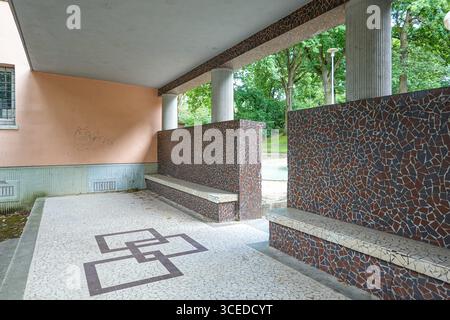 Châtenay-Malabry BEI Paris, Gartenstadt Cité-jardin de la Butte-Rouge // Châtenay-Malabry près de Paris, ville jardin Cité-jardin de la Butte-Rouge Banque D'Images