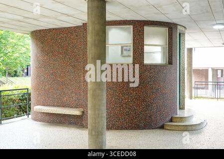 Châtenay-Malabry BEI Paris, Gartenstadt Cité-jardin de la Butte-Rouge // Châtenay-Malabry près de Paris, ville jardin Cité-jardin de la Butte-Rouge Banque D'Images