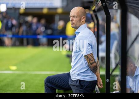Sittard, pays-Bas. 17 août 2025. BREDA, 17-08-2025, Rat Verlegh Stadium, saison 2025/2026, football néerlandais Eredivisie, match entre NAC Breda et Fortuna Sittard, photo montrant l'entraîneur de Fortuna Sittard Danny Buijs crédit : Pro Shots/Alamy Live News Banque D'Images