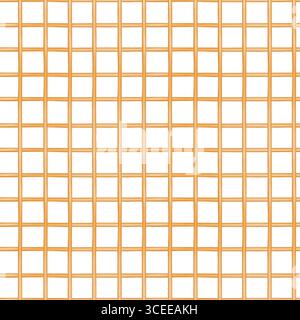 Motif plaid beige sans couture avec des lignes douces qui se croisent, peint dans un style aquarelle délicat, parfait pour le tissu, le textile ou la conception sur le thème de l'automne Banque D'Images