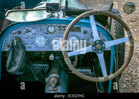 Tableau de bord Amilcar 1926 Banque D'Images