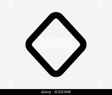 Image clé icône ligne Fram clé contour forme symbole diamant signe vidéo Edition animation position navigation animer conception séquence placement Audio Illustration de Vecteur