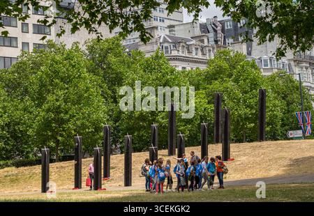 New Zealand War Memorial, Hyde Park, City of Westminster, London, England, United Kingdom Banque D'Images