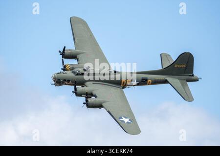 Headcorn Battle of Britain Airshow B17 Sally B. Banque D'Images