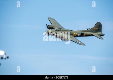 Headcorn Battle of Britain Airshow B17 Sally B. Banque D'Images