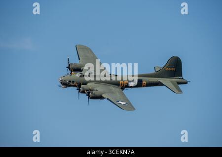 Headcorn Battle of Britain Airshow B17 Sally B. Banque D'Images