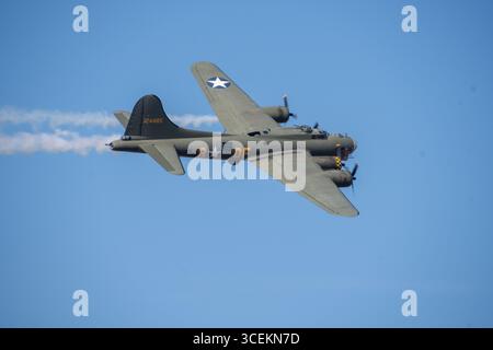 Headcorn Battle of Britain Airshow B17 Sally B. Banque D'Images