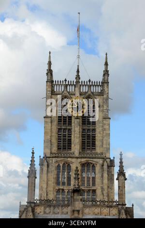 Hull Minster est une église anglicane du centre de Hull. L'église s'appelait Holy Trinity Church. East Riding of Yorkshire, Angleterre Banque D'Images