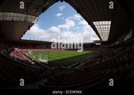 Une vue générale de l'intérieur du stade pendant le Sky Bet Championship match entre Middlesbrough et Swansea City au Riverside Stadium, Mid Banque D'Images